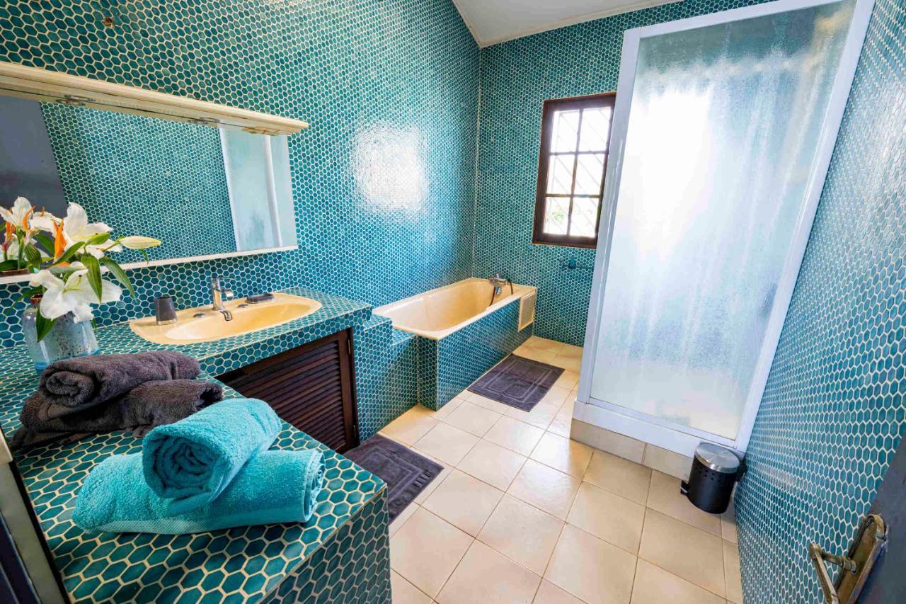 Villa Coco Des Sables Acces Direct Au Lagon La Saline Le Bains Eksteriør bilde